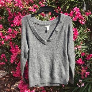 Gray Oversized Sweater